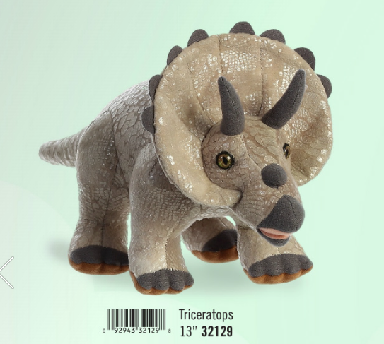 13" Triceratops