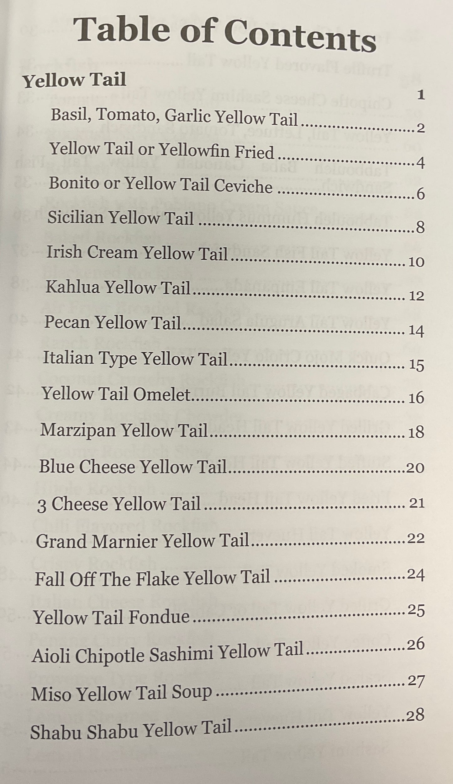 How to Cook Fish Book, by Tom Cantor