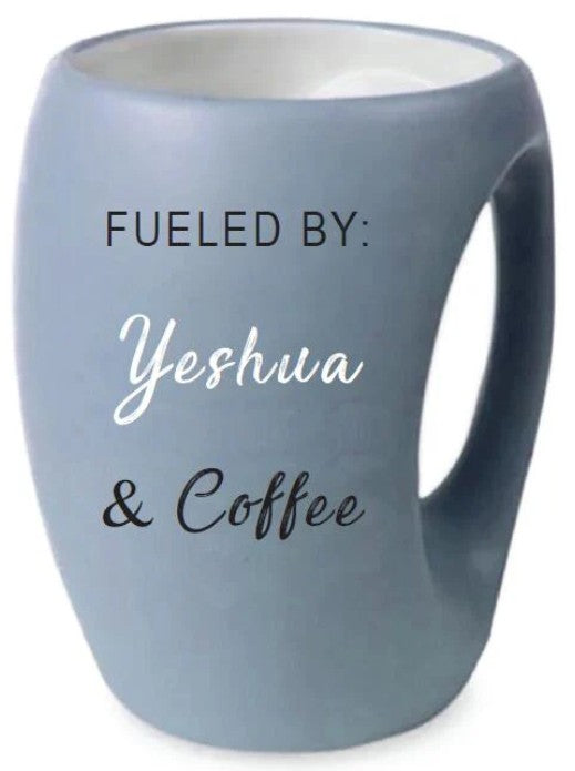 Fueled by Yeshua Coffee Mug (Grey)